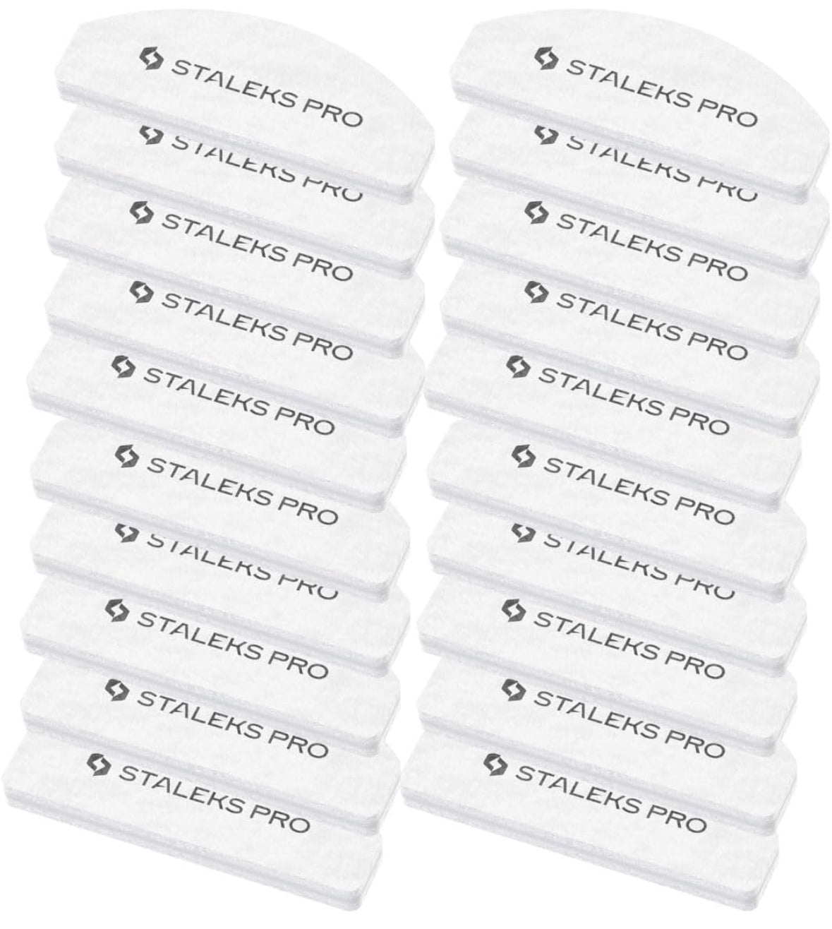 Kit De 20 Piezas de lima Pulidora PEQUEÑAS (Buffer)STALEKS PRO 100/180 Grano