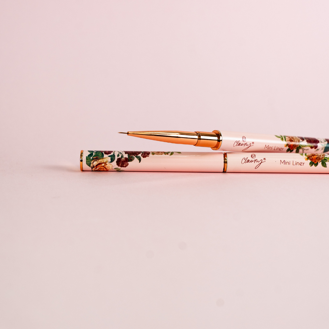 Pincel Mini Liner Claumy®️ - Esmaltado Preciso y Detalles Finos
