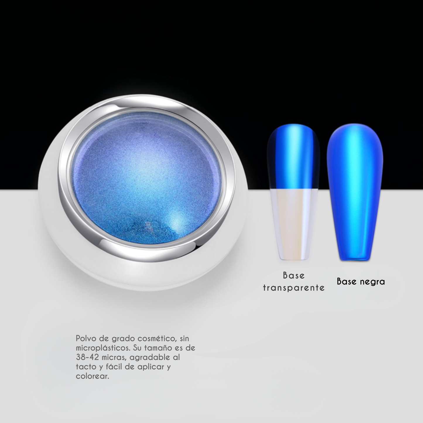 Aurora Chameleon AP0506 – Pigmento Aurora Azul Eléctrico Ultrafino