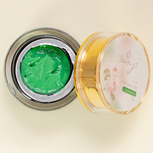 Carving Gel Claumy - Color 05 (Verde Intenso)