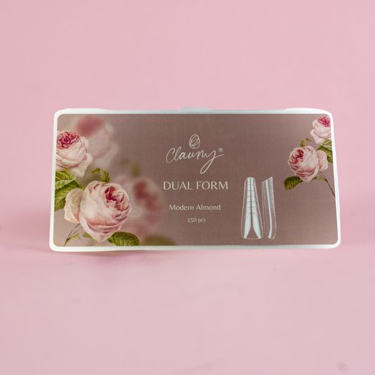 Dual or Professional SQUARE Shaped Nail Molds - Claumy Dual System, 120 Reusable Pieces