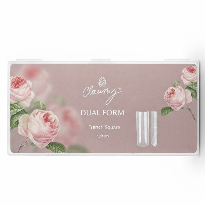 DUAL FORM – Square Perfect French (Cuadrada Francesa Perfecta)