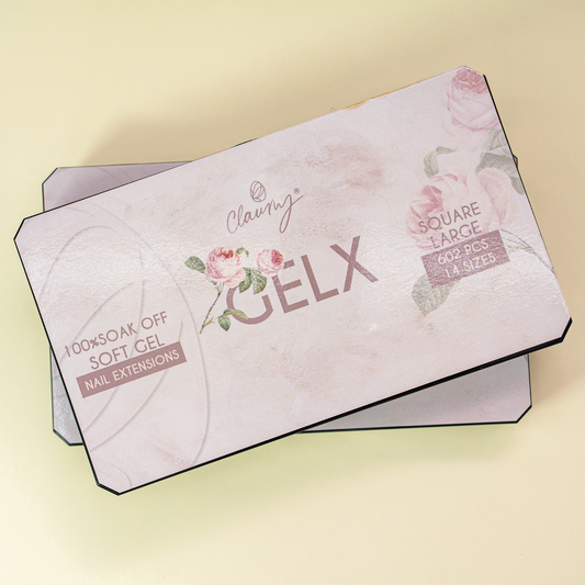 Gel X Cuadra Larga Claumy (Square Large)