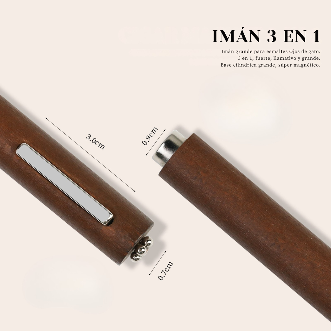 🧲 Imán Profesional 3 en 1 – Cat Eyes