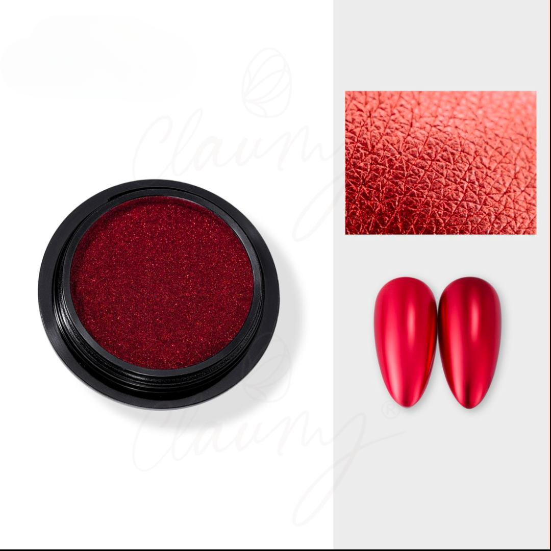 🪞 Mirror Chrome (Efecto Espejo) Rojo Rubí MC0104