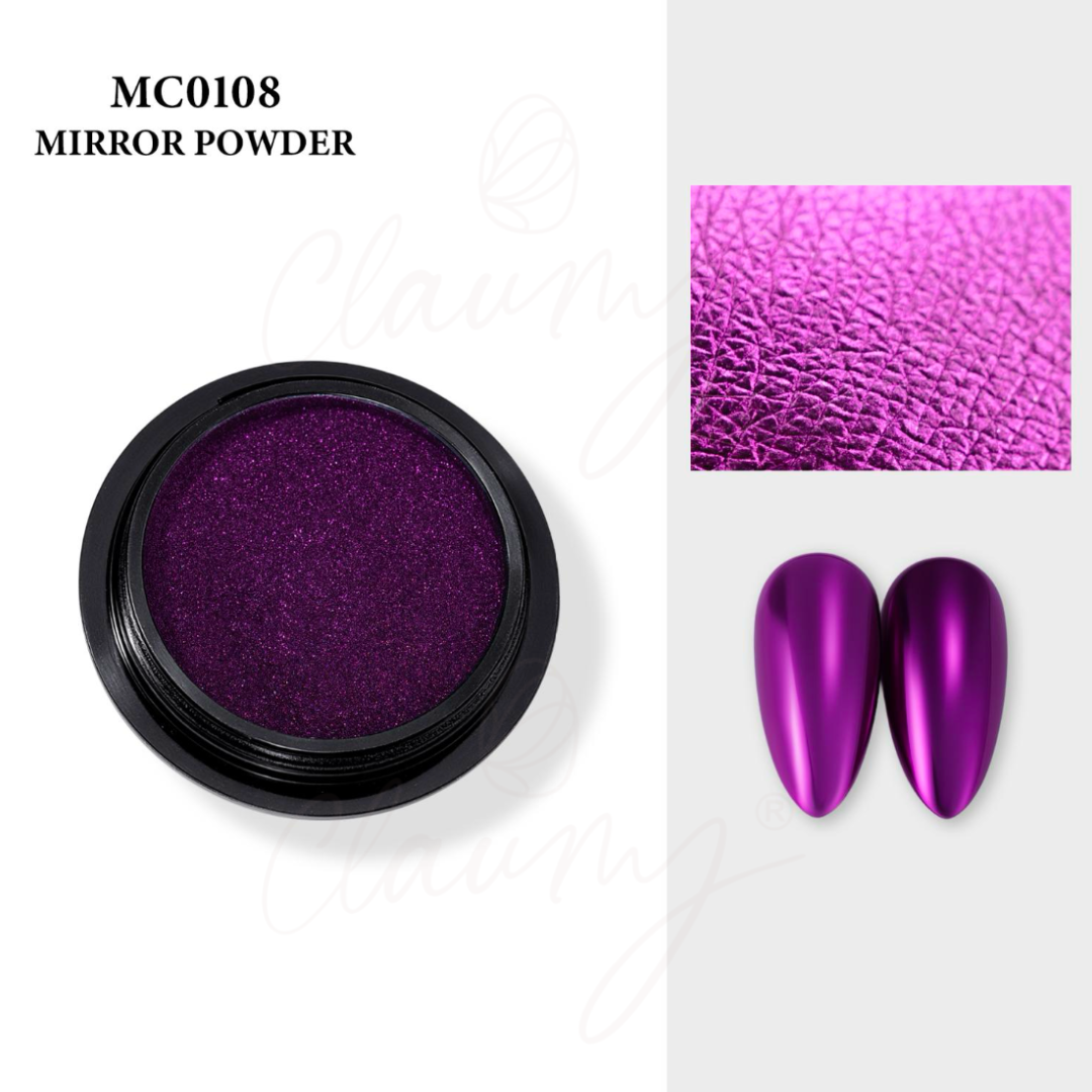 🪞 Mirror Chrome (Efecto Espejo) Púrpura Real MC0108