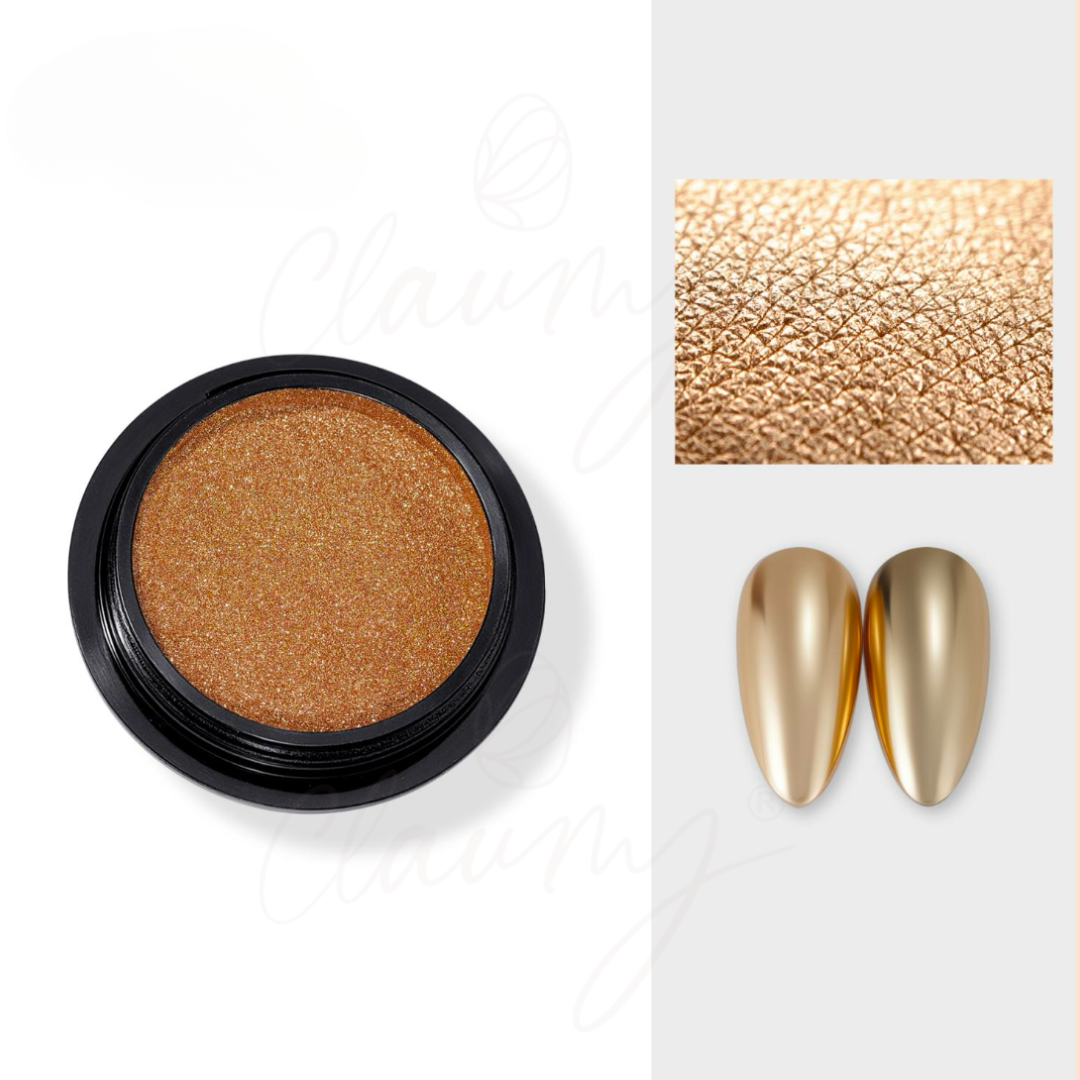 🪞 Mirror Chrome (Efecto Espejo) Oro Champagne MC0121