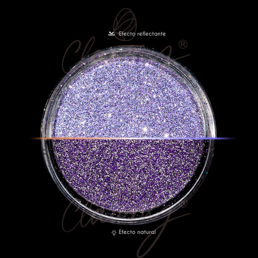 🌟 Micro Purpurina Reflective Power Violet Flash RF0205
