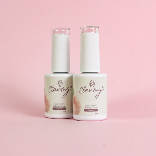Rubber Base Crystal: The Perfect Base and Pre Base for Natural and Crystal Nails 💎✨