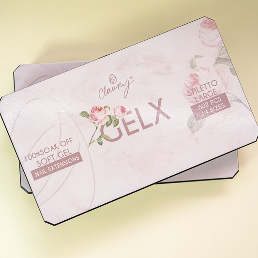 Gel  X Stiletto Large Claumy
