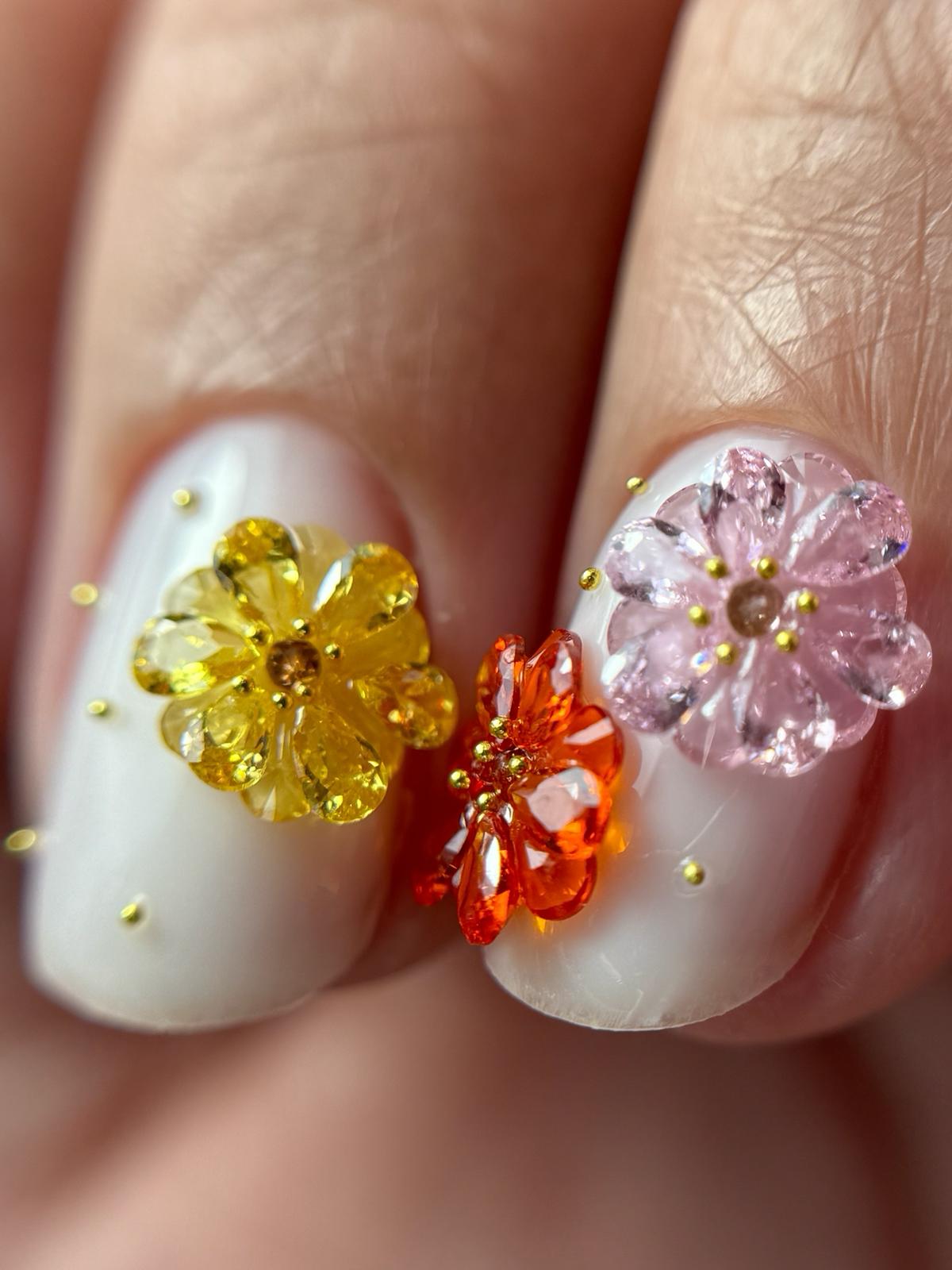 Set de Mini Cristales Claumy®️ para Decoración de Uñas - 20 unidades