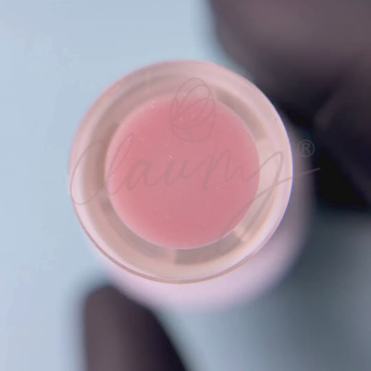 Base Diamond Dust  15 ml · Nude melocotón con destello cobre fino