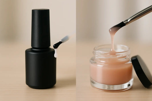 Rubber base vs builder gel: cuál te conviene