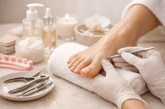 Qué productos necesita una pedicura profesional