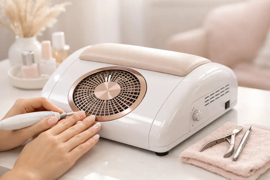 Aspirador de uñas para mesa profesional
