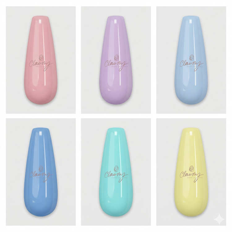 Colección PASTEL 30g – Builder Gel Autonivelante Claumy