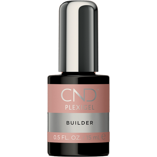 Dark Gray CND PLEXIGEL BUILDER Soft Blush Rose Timide 15ML