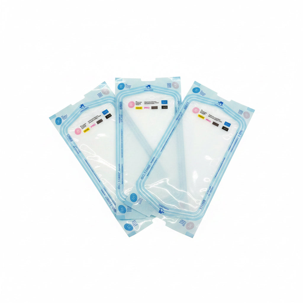 Bolsas de Esterilización 90x260 mm – Bolsas de auto sellado (Pack 200 uds)