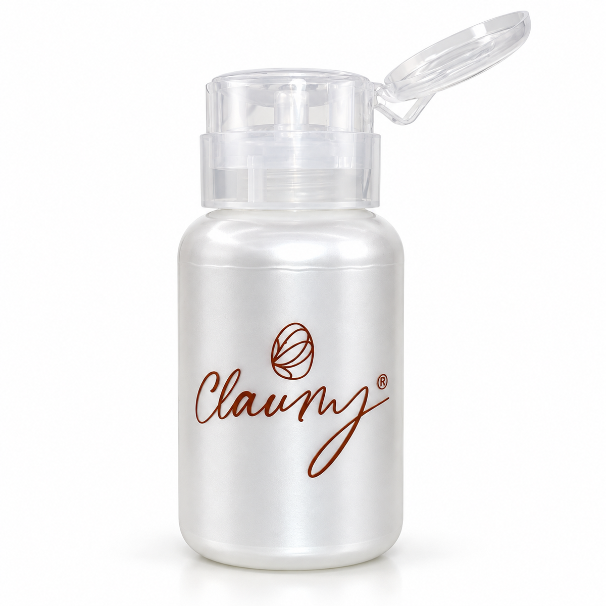 Bote Dispensador Alcohol 200ML Claumy® | Pump Press Profesional con Logo