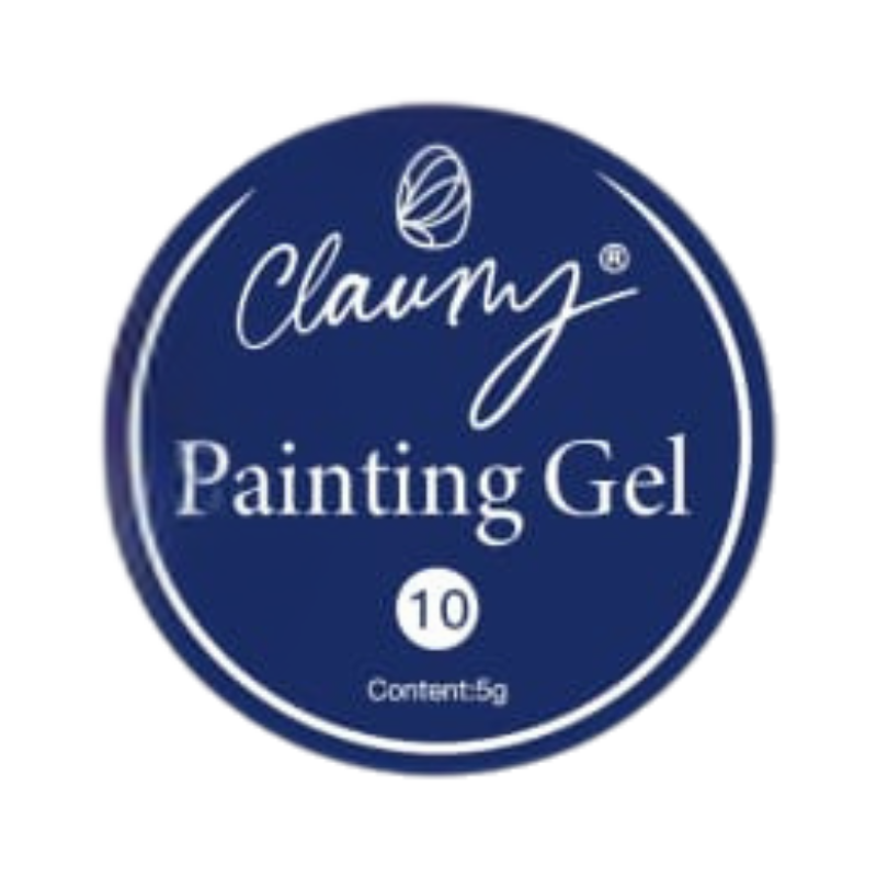 Gel Painting Ultra Pigmentado de Claumy 07 Azul Oscuro- 5g | Colores Vibrantes y de Larga Duración