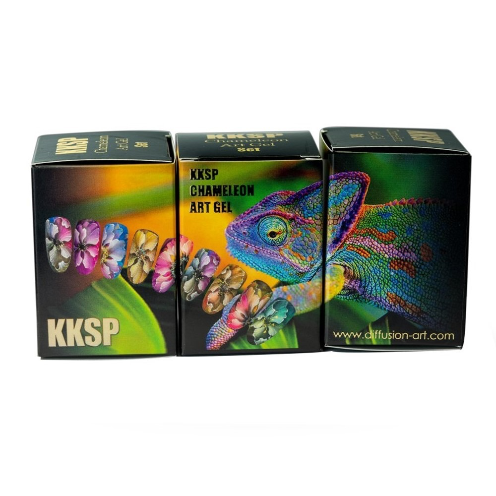 KKSP Pack Chameleon ARTGEL SET 8 COLORS