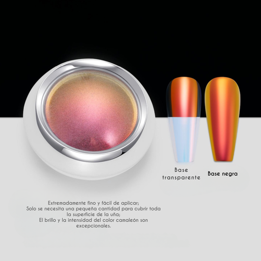 Aurora Chameleon AP0503 – Pigmento Aurora Rosa-Dorado Ultrafino