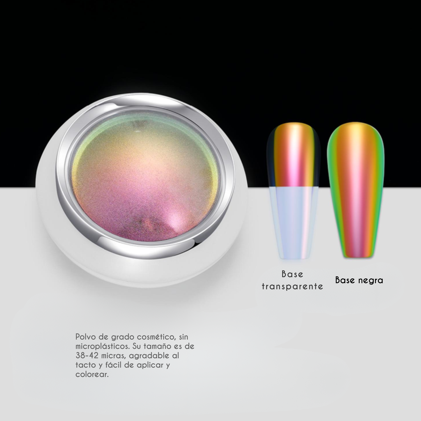 Aurora Chameleon AP0504 – Pigmento Aurora Multicolor Arcoíris Ultrafino