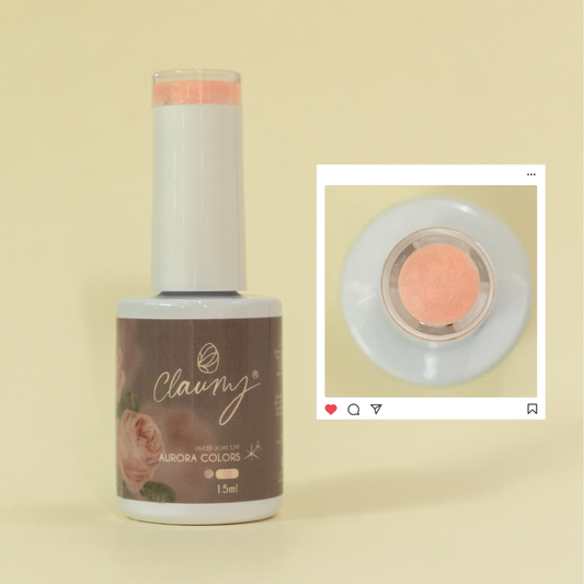 ✨ Aurora Colors Claumy Nº 02 – Melocotón Solar