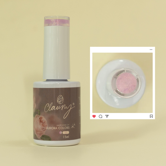 🌸 Aurora Colors Claumy Nº 03 – Rosa Aurora