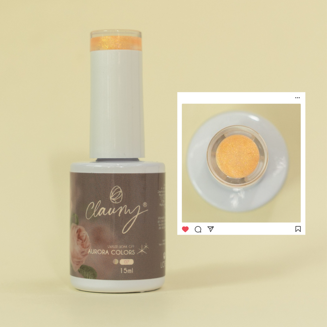 🌞 Aurora Colors Claumy Nº 07 – Golden Ray