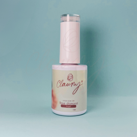 Base Diamond Angel  15 ml · Nude perlado angelical autonivelante
