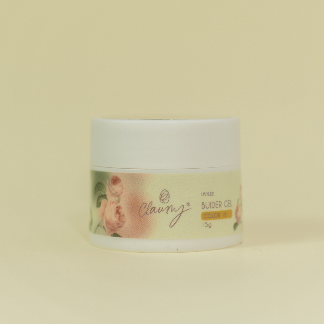 🍯 Gel Builder Claumy Nº 18 – Miel Glass