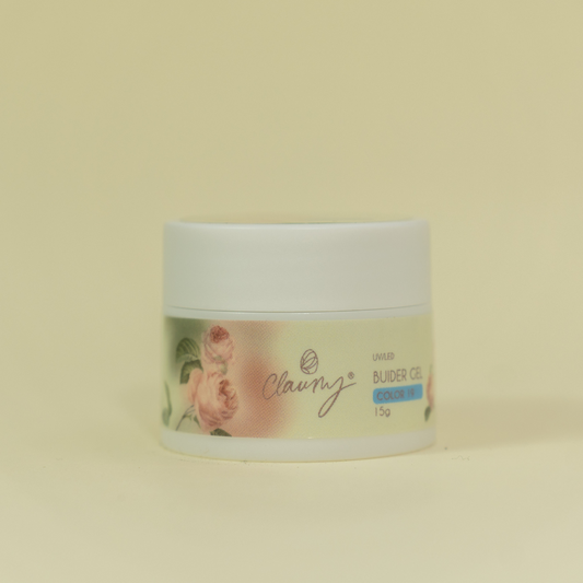 💙 Gel Builder Color Claumy Nº 19 – Azul Intenso Glass