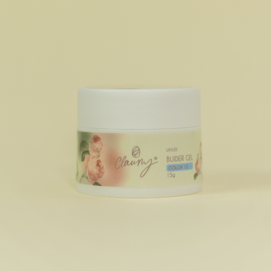 🩵 Gel Builder Claumy Nº 12 – Azul Serenity