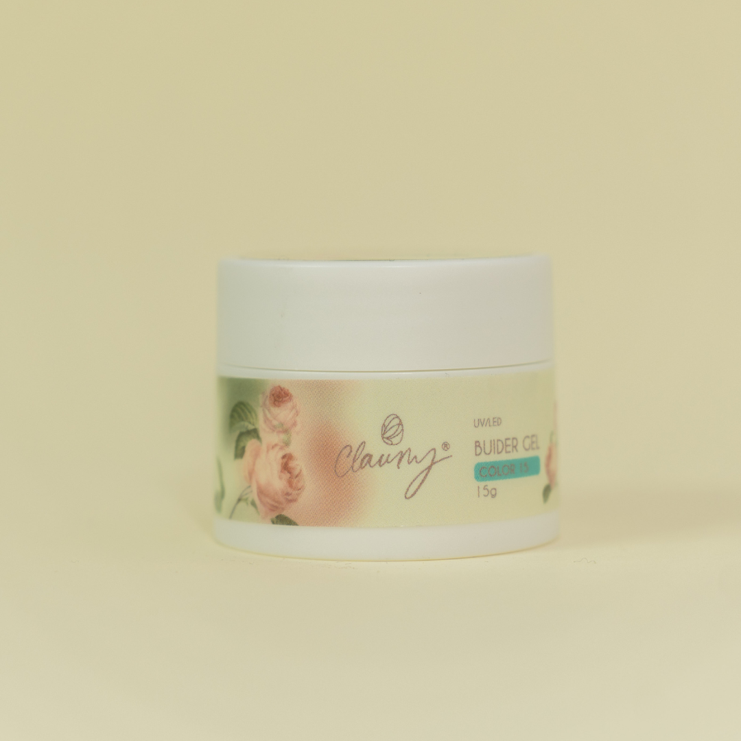 💎 Gel Builder Claumy Nº 15 – Turquesa