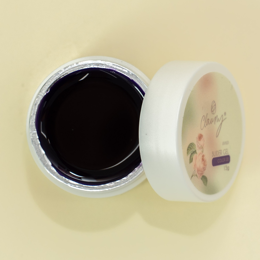 💜 Gel Builder Color Claumy Nº 20 – Morado Glass