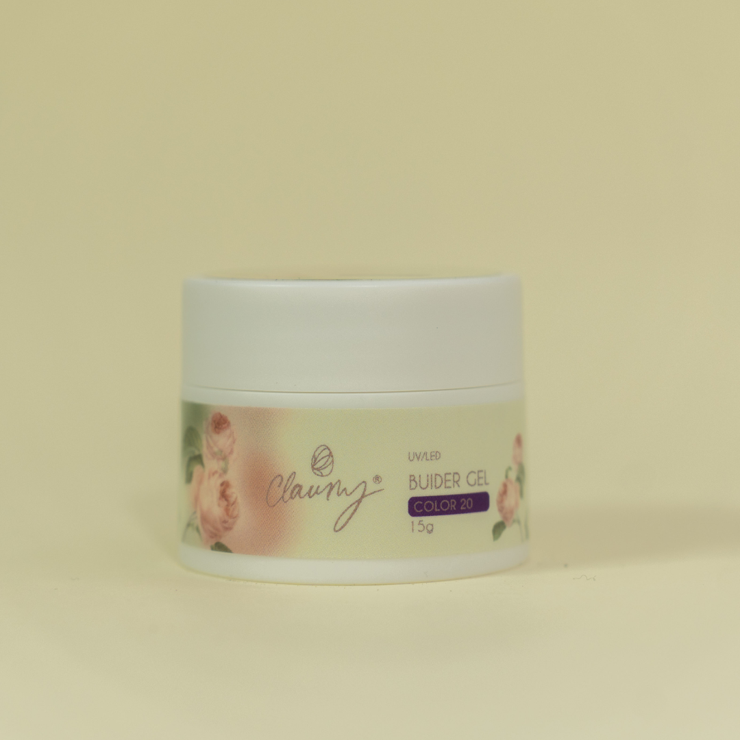 💜 Gel Builder Color Claumy Nº 20 – Morado Glass