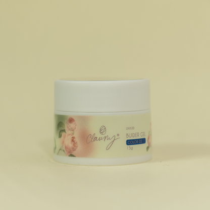 💙 Gel Builder Color Claumy Nº 22 – Azul Glass