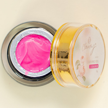 Carving Gel Claumy - Color 09 (Rosa Intenso)