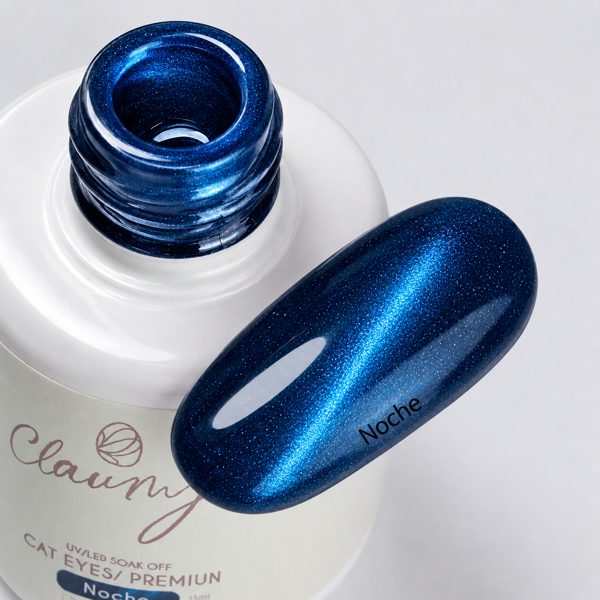 Premium Cat Eyes Noche — Esmalte Magnético Sapphire Claumy® 15ml