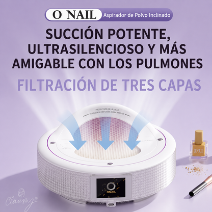 Aspirador profesional para uñas O’Nail con pantalla inteligente