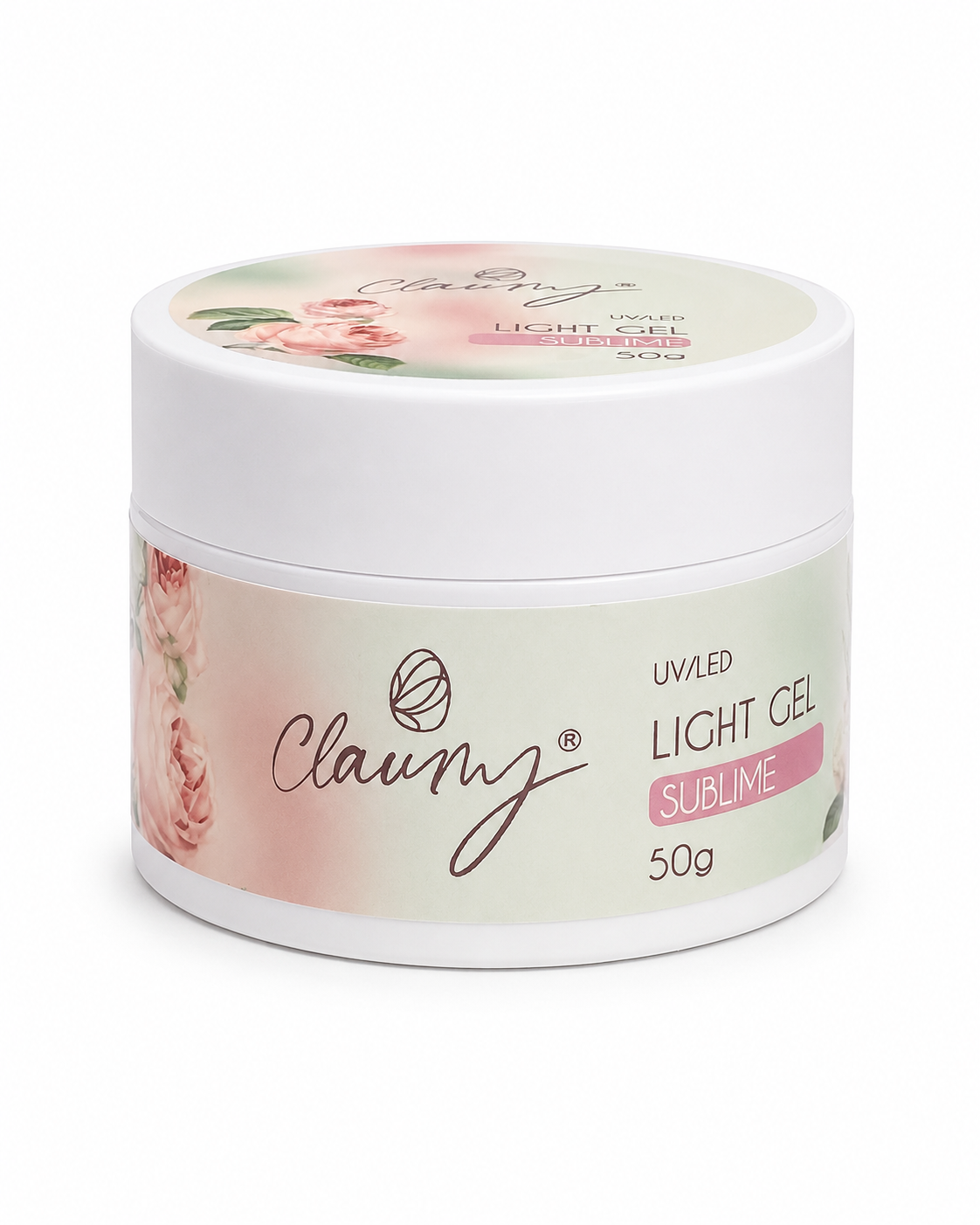 LIGHT GEL CLOUDY Claumy® 50g gel constructor tixotrópico UV LED