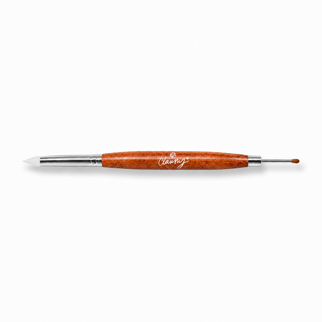 Pincel Doble Cabeza Carving Silicona Claumy® | Double Head Sculpting Brush - Academia Claumy Velazquez