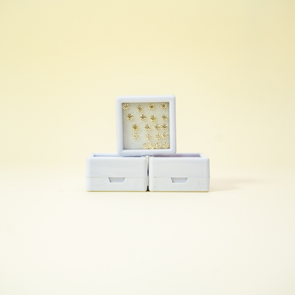 Set de Mini Cristales  Claumy®️ para Decoración de Uñas - 20 unidades