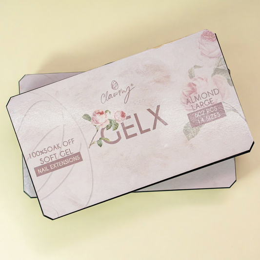 Gel  X Almond Large Claumy (Almendra)