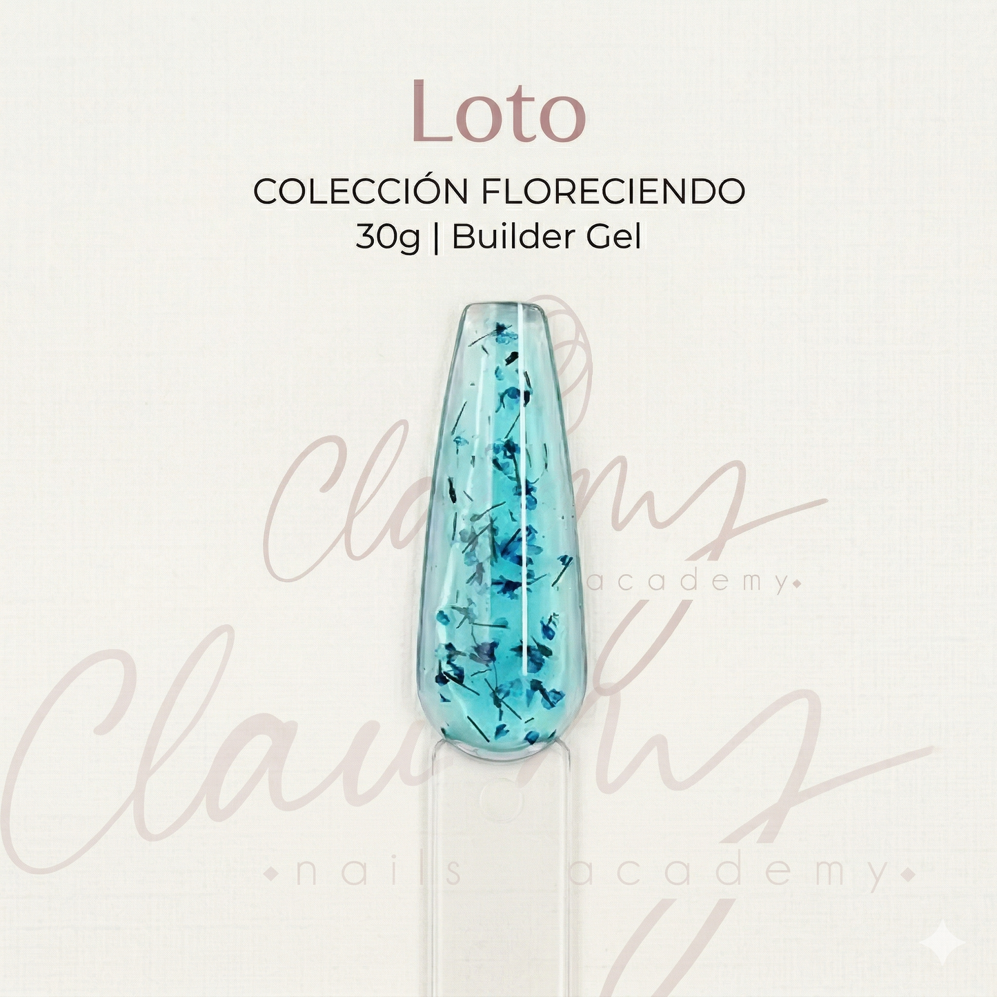 Loto Floreciendo Claumy - Builder Gel 30g