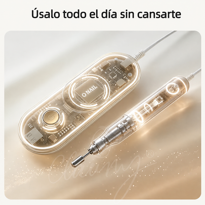 Mini Micromotor IA ONAIL 40 000 RPM. Torno conectado a la correinete - Academia Claumy Velazquez
