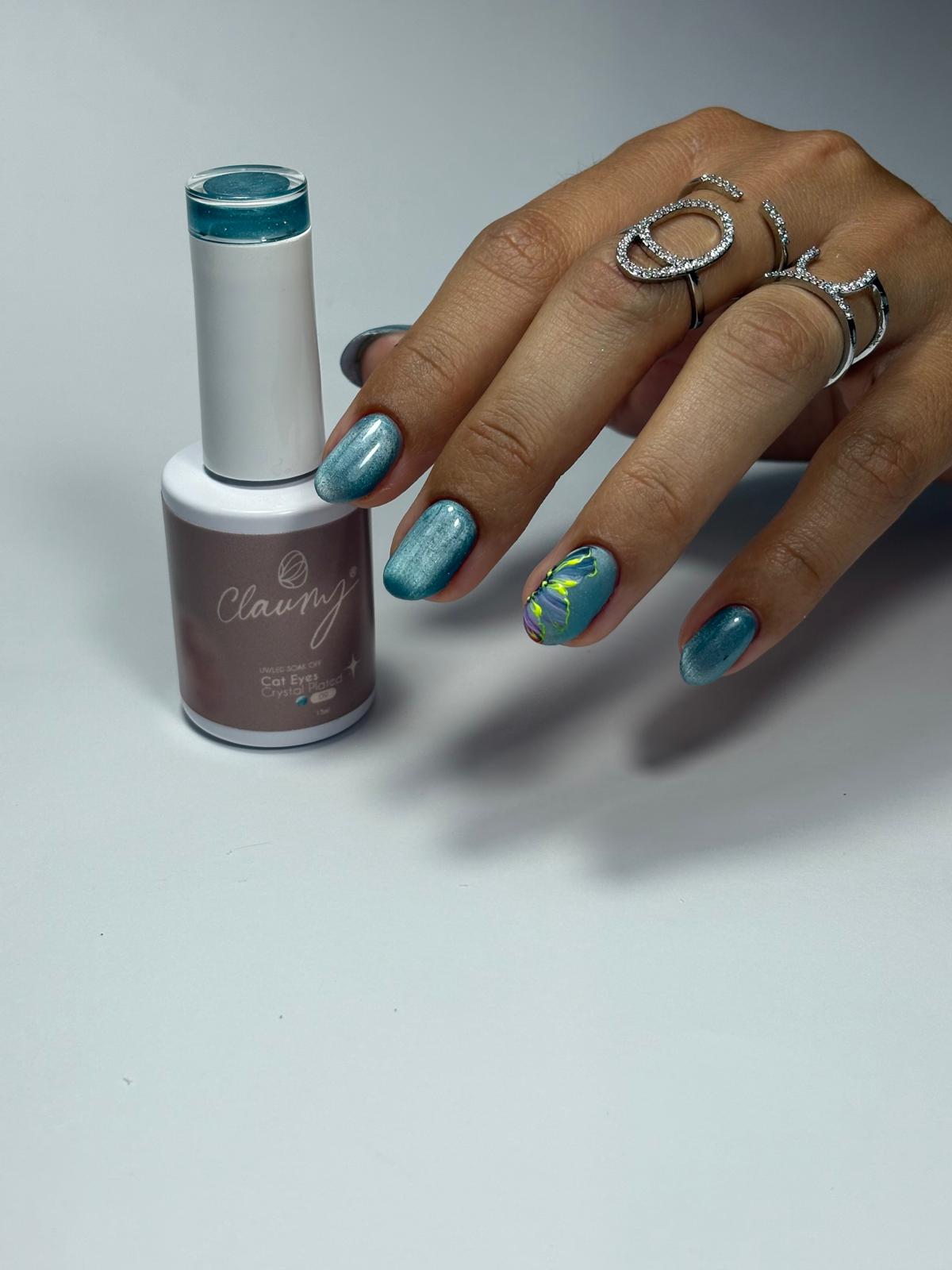 Esmalte Ojo de gato crystal plated número  09