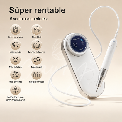 Torno IA Micromotor inteligente O’Nail + 1 pieza de mano + pack de fresas de regalo(Las fresas se entregaran luego no disponibles ahora)