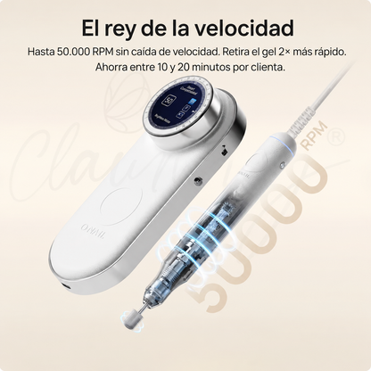Torno IA Micromotor inteligente O’Nail + 1 pieza de mano + pack de fresas de regalo(Las fresas se entregaran luego no disponibles ahora)